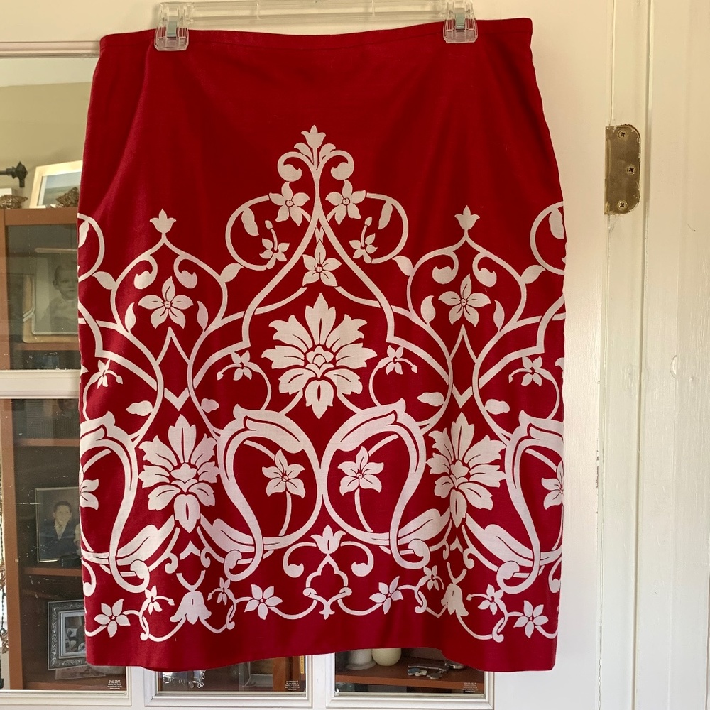 Loft cotton skirt Size 14